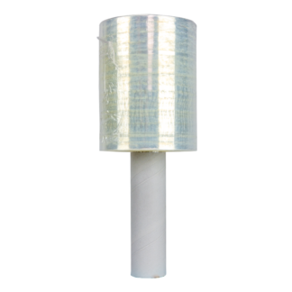 Poly-America, Stretch Film with Handle, 80 Gauge, Polyethylene, Clear, 5" x 1000"