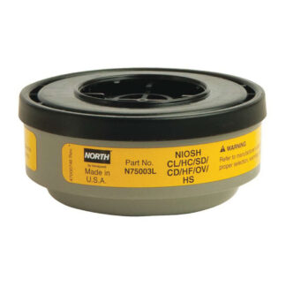 Honeywell Cartridge, Organic Vapor-Acid Gas, 2/Pack