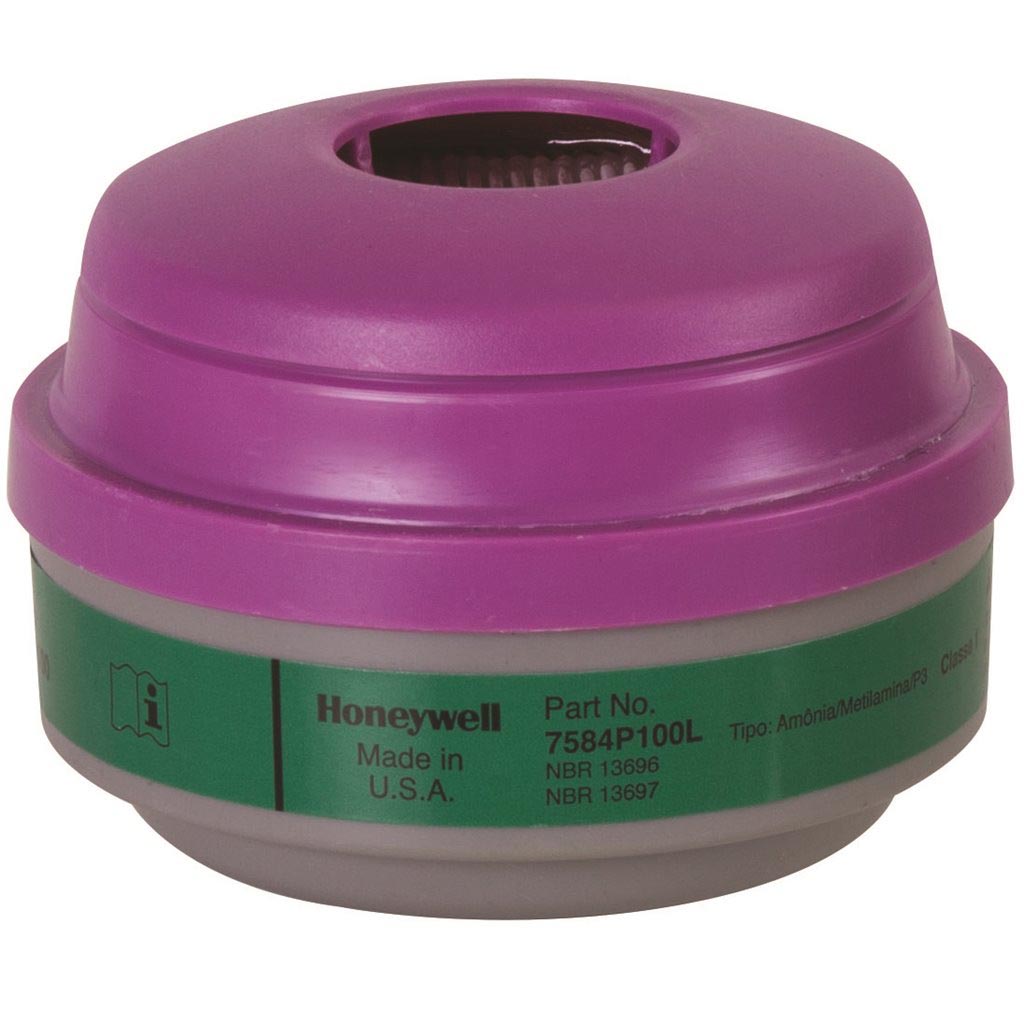 Honeywell P100 Cartridge, Acid Gas - Methylamine, 2/Pack