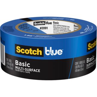 3M, Blue Painter's Masking Tape, 0.94" x 60 Yards, 5 MIL, (1) Roll