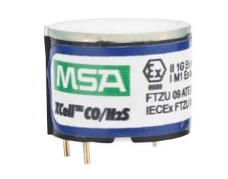 MSA, Replacement Xcell Sensor, Duotox, H2S/Co, 10106725