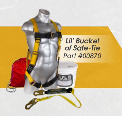 Guardian Huv Harness Li'L Bucket of Safe-Tie Kit, 2XL