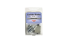 Taylor Tools Carbide Cutter Blades, 8 Sided, 1" x 1", 6 Per Pack
