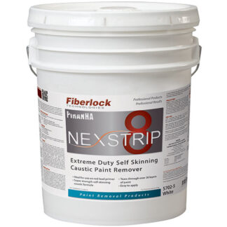 Fiberlock, Paint Remover, Piranha NexStrip 8, Extreme Duty, Self-Skinning, 5 Gallons
