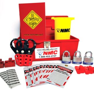 Economy Lockout Tagout Kit in Portable Toolbox