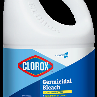 Clorox Germicidal Bleach, 121 Oz., 8.25% Concentrate, 3 Per Case