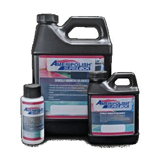 Ameripolish, Surelock Dye, Color Saddle Brown, Concentrate Makes 1 Gallon
