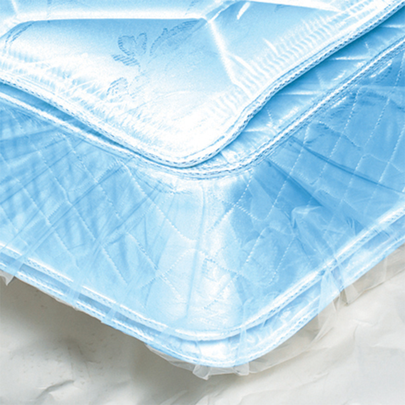 BOX Partners, Perforated Mattress Bag, Poly, Clear, 1.1 mil, 92" x 60" x 9"