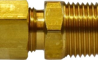 Adapter 1/4" Mpt X 1/4" Comp Brass