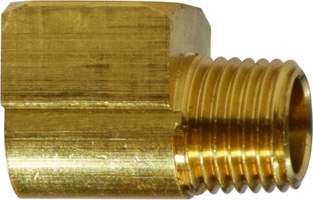 Elbow 90 Degree - 1/4" Street M-f Brass