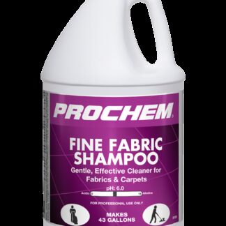 Prochem, Upholstery Cleaning, Fine Fabric Shampoo, 1 Gallon