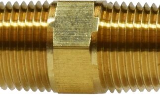 Brass Hex Nipple - 1/2"