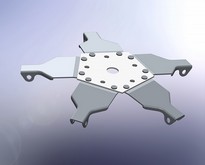 RX-20 Star Plate - SS Heat Treated