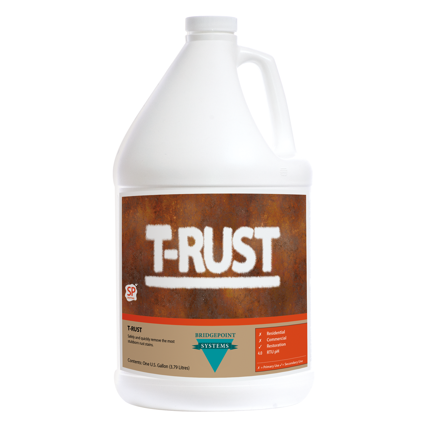 Bridgepoint Systems T-Rust Rust Remover, 1 Gallon
