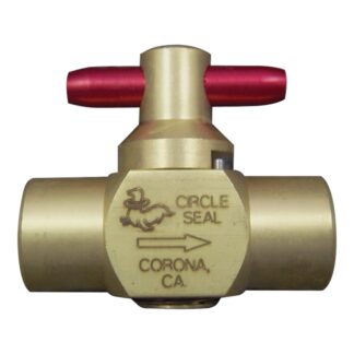 Brass Solution Hose Valve 1/4"