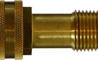 Adapter 1/4" Mpt X 3/4" Fgh Brass