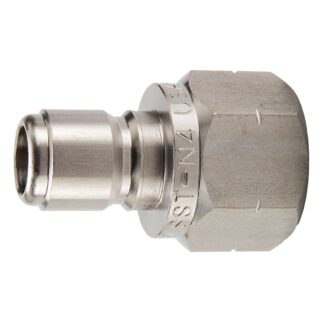 Quick Connect 1/8" Female SS Flo-thru 1/8" Fpt