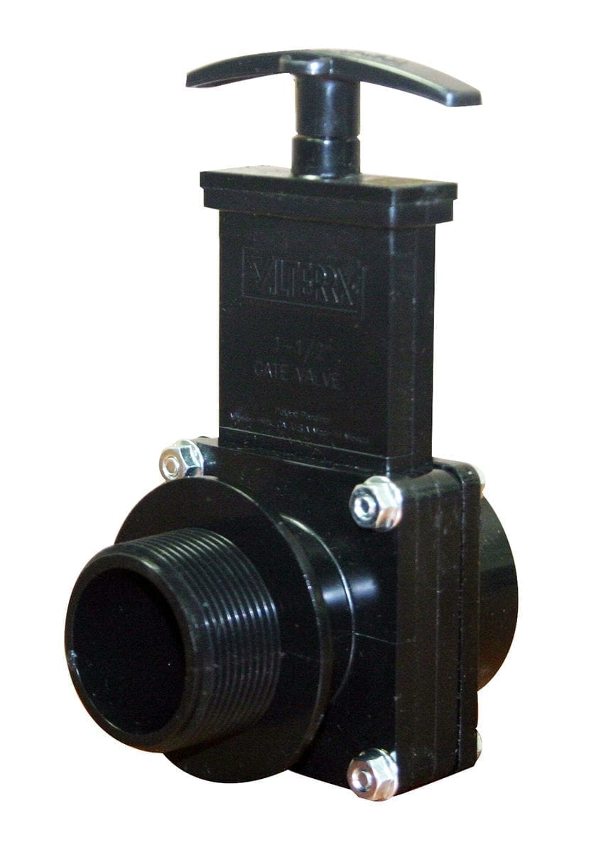 Gate Valve 1 1/2" MPT