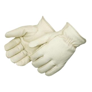 Liberty Glove & Safety Lined Pigskin Leather Driver Gloves, Size XL