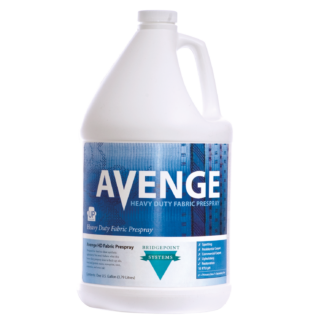 Bridgepoint Systems, Upholstery Cleaning, Avenge Heavy Duty Fabric Prespray, 1 Gallon