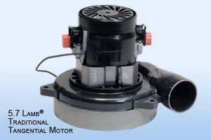 2-Stage, 5.7" Vacuum Motor