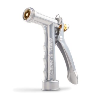 Metal Pistol Grip Water Spray Nozzle with Threaded Tip