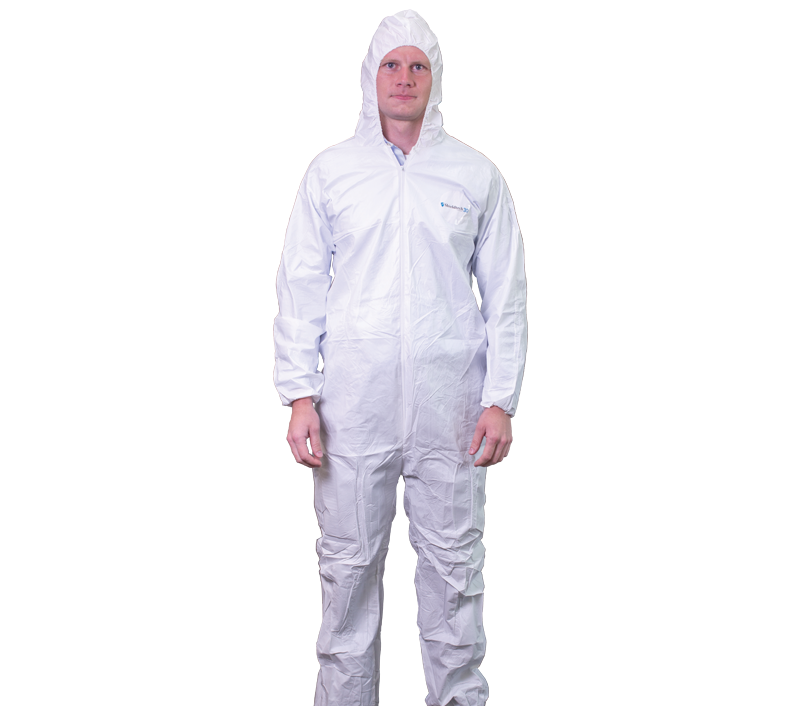 Shieldtech 30-logo Paul Davis Micnshb-2XL Microporous Film Coveralls