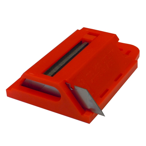 Utility Blades in Plastic Dispenser, 100 Per Pack