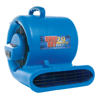 Omni Dry, Air Mover, 2.9 Amp, Blue