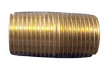 Brass Close Nipple - 1/8"
