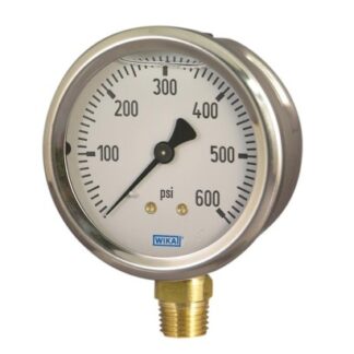 Gauge Vacuum 2-1/2" Panel Mount
