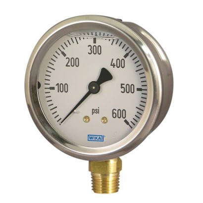 Gauge Vacuum 2-1/2" Panel Mount