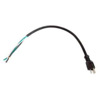 Hydro-Force, Cord, With Male End, 12/3 AWG x 2'