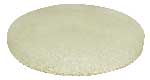 Scrubbing Pad, 7 3/4", Beige, For Encapsulation