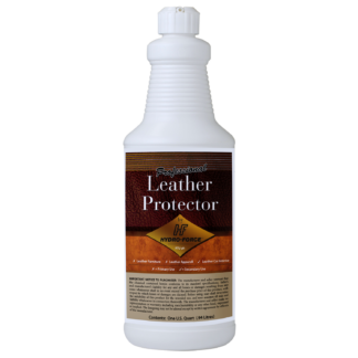 Hydro-Force, Leather Cleaning, Leather Protector, 1 Quart
