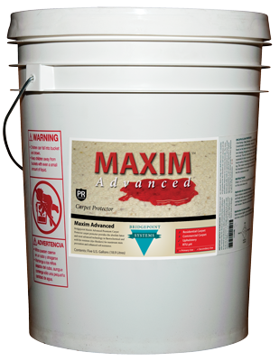 Bridgepoint Systems, Carpet Protector, Maxim Advanced, 5 Gallons