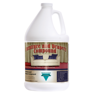 Bridgepoint Systems, Upholstery Cleaning, Furniture & Drapery Compound Solvent Cleaner, 1 Gallon