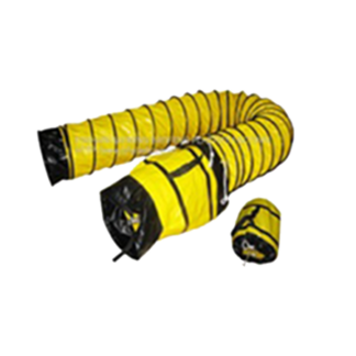 Yellow Ducting with Bag 25 ft.