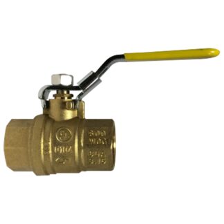Ball Valve 1-1/2" FPT Brass