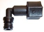 BRINE ADAPTER BLACK PLASTIC FOR AC40
