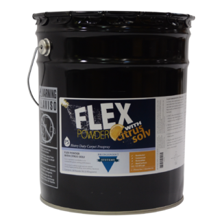 Bridgepoint Systems, Carpet Cleaning Prespray, Flex Powder w/Citrus Solv, 36 lbs