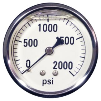 Pressure Gauge 2000 PSI