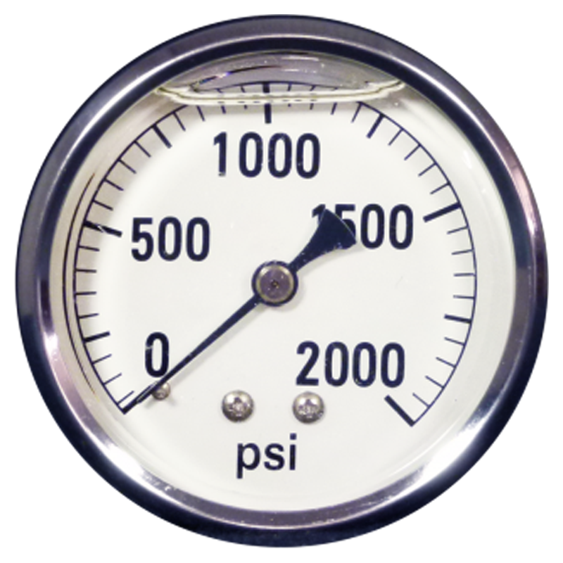 Pressure Gauge 2000 PSI