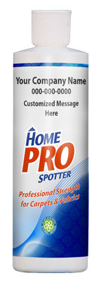 HomePro Spotter, Stain Remover, Blue Customized Spotter, (24) Bottles per Case, 8 oz