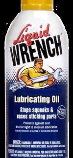 Blower Lube - Liquid Wrench lubricating Spray