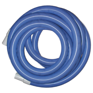 Vacuum Hose 1.5" X 25' Blue With Cuffs