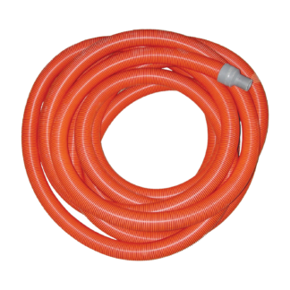 Vacuum Hose 1.5" X 25' Orange With Cuffs