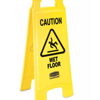 Rubbermaid Caution Wet Floor Sign, English