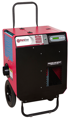 PuroClean, Dri-Eaz, Dehumidifer, DriTec 4000i Desiccant