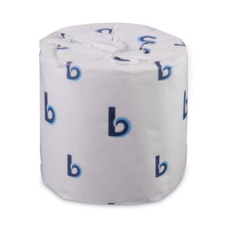 Boardwalk, Bathroom Tissue, 2-Ply, White, 3.75 X 4.5, 500 Sheets Per Roll, 96 Rolls Per Case